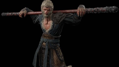 Black Myth Wukong 3D Game Character Project files - (*blend)