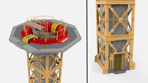 Sci-Fi elevator 1