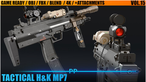 Game Ready Tactical H&K MP7