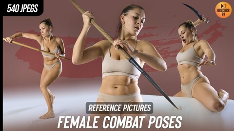 540 Female Combat Reference Pictures