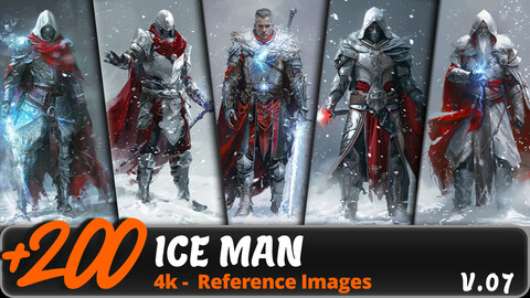 ICE MAN VOL. 07/ 4K/ Reference Image