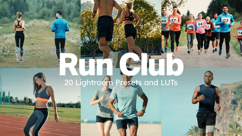 20 Run Club LUTs & Lightroom Presets