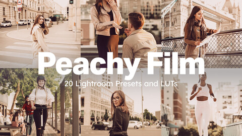 20 Peachy Film LUTs & Lightroom Presets