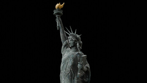 Statue of liberty 3D Model