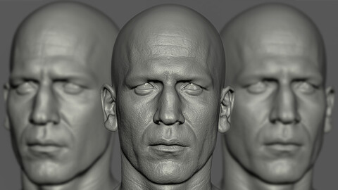 Jon Bernthal - Likeness sculpt