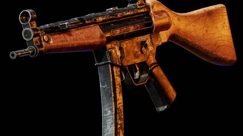 The Heckler & Koch MP5 with Wooden Details