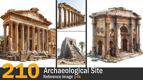 Archaeological Site | Reference Images | 4k