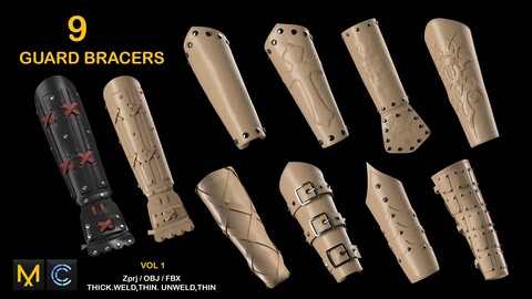 9  GUARD BRACERS