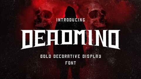 Deadmind - Bold Decorative Display Sans