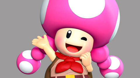 Toadette - Mario