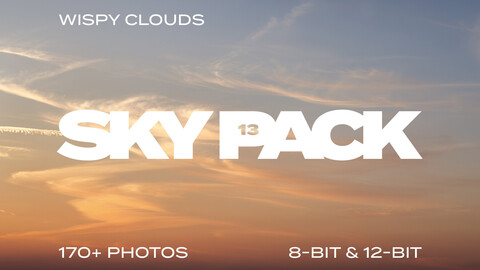 Sky Pack 13 / Wispy Clouds reference pack