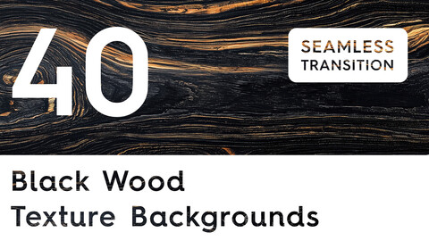 40 Black Wood Texture Backgrounds