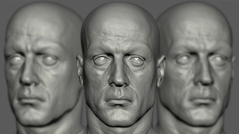 Sylverster Stallone - Likeness sculpt