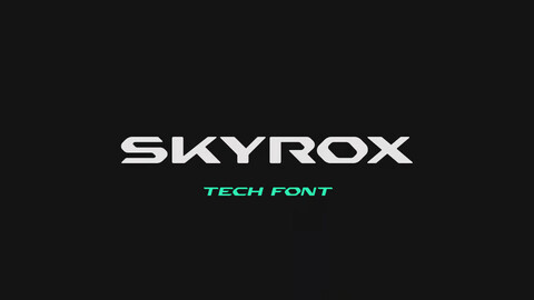 Skyrox Font