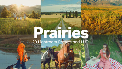 20 Prairies LUTs & Lightroom Presets