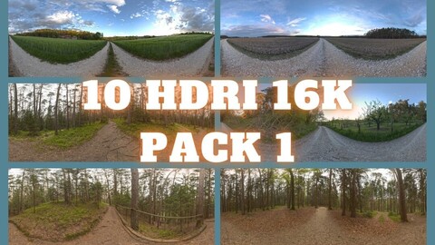 HDRI 16K Pack 1