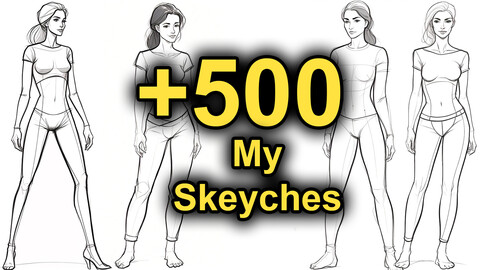 +500 My Sketches