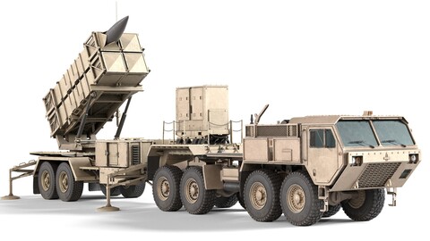 HEMTT MIM104 Patriot Missile Launcher