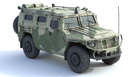 GAZ 2330 Tigr Russian Humvee