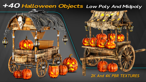 Halloween Bundle / +40 Objects