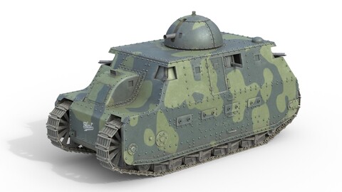 Fiat 2000 Italian Heavy Tank