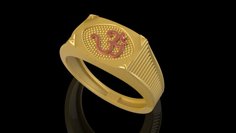 Om Finger Ring-003