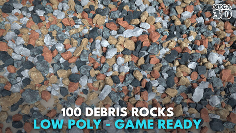 100 Debris Rocks - 241019