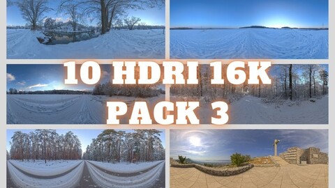 HDRI 16K Pack 3