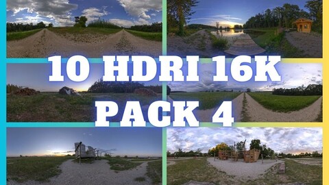 HDRI 16K Pack 4