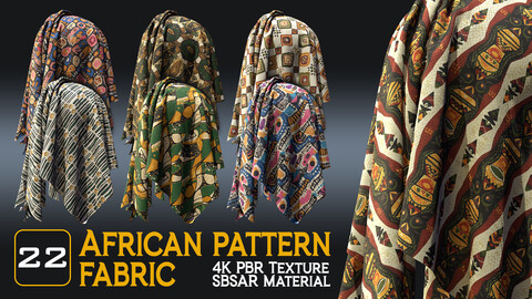 African Pattern Fabric