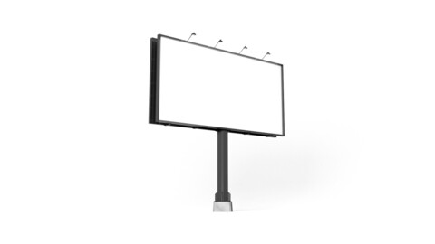 Rectangular Advertising Street Billboard - outdoor sign banner