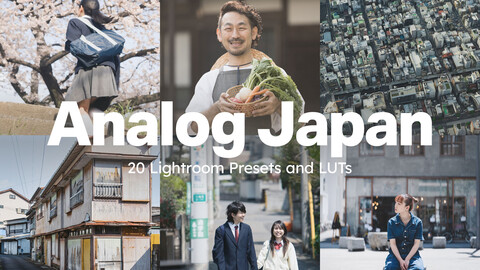 20 Analog Japan LUTs & Lightroom Presets