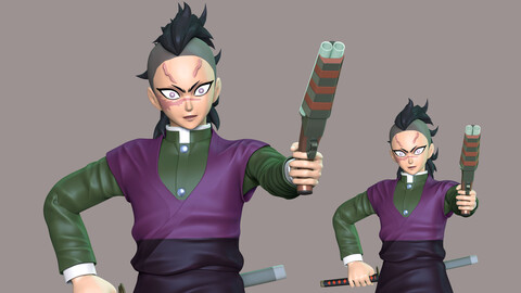 Genya Shinazugawa - Demon Slayer