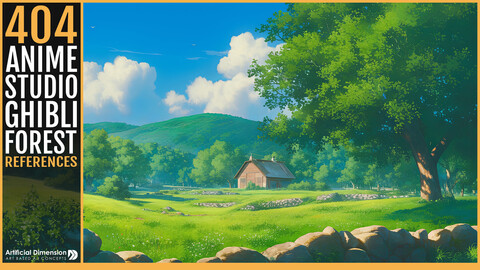 404 Anime Studio Ghibli Forest