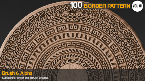 100 Border Pattern VOL 1