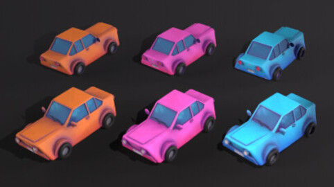 FREE Cartoon Pack - Vehicles