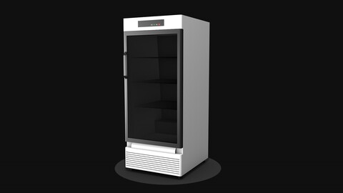 Pharmaceutical refrigerator Low-poly