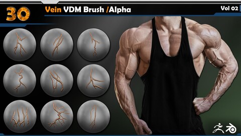 Vein VDM Brush /Alpha Vol 02