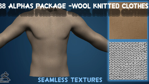 The alpha package is wool knitted clothes.