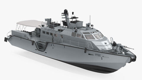 Coastal Command Patrol Boat | 3D Model