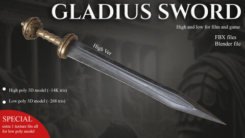 Gladius for Film and Game