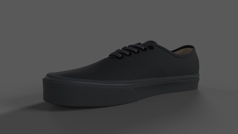 VANS182 Authentic TrueBlack LowPoly