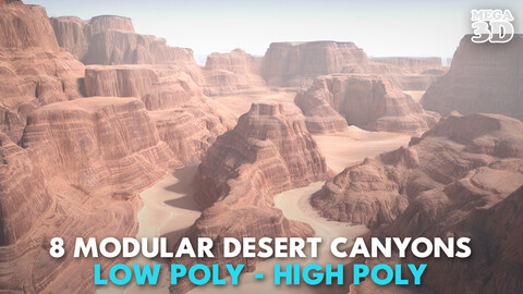 8 Modular Desert Canyons - 241103