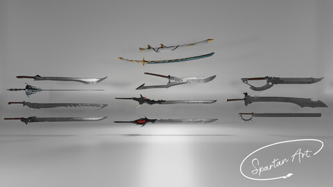 High-Quality 3D Sword Offer!