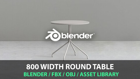 800 width round table