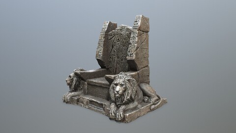 Lion Throne