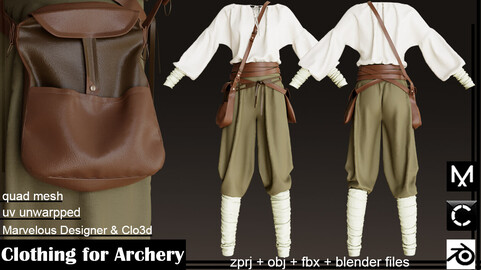 Clothing for Archery (female)