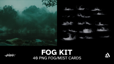 Fog Kit - Collection of High Resolution Fog/Mist Cards for your environments