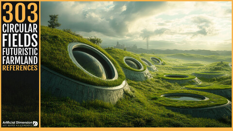 303 Circular Fields Futuristic Farmland