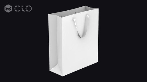 SHOPPING BAG / zpac obj fbx highpoly